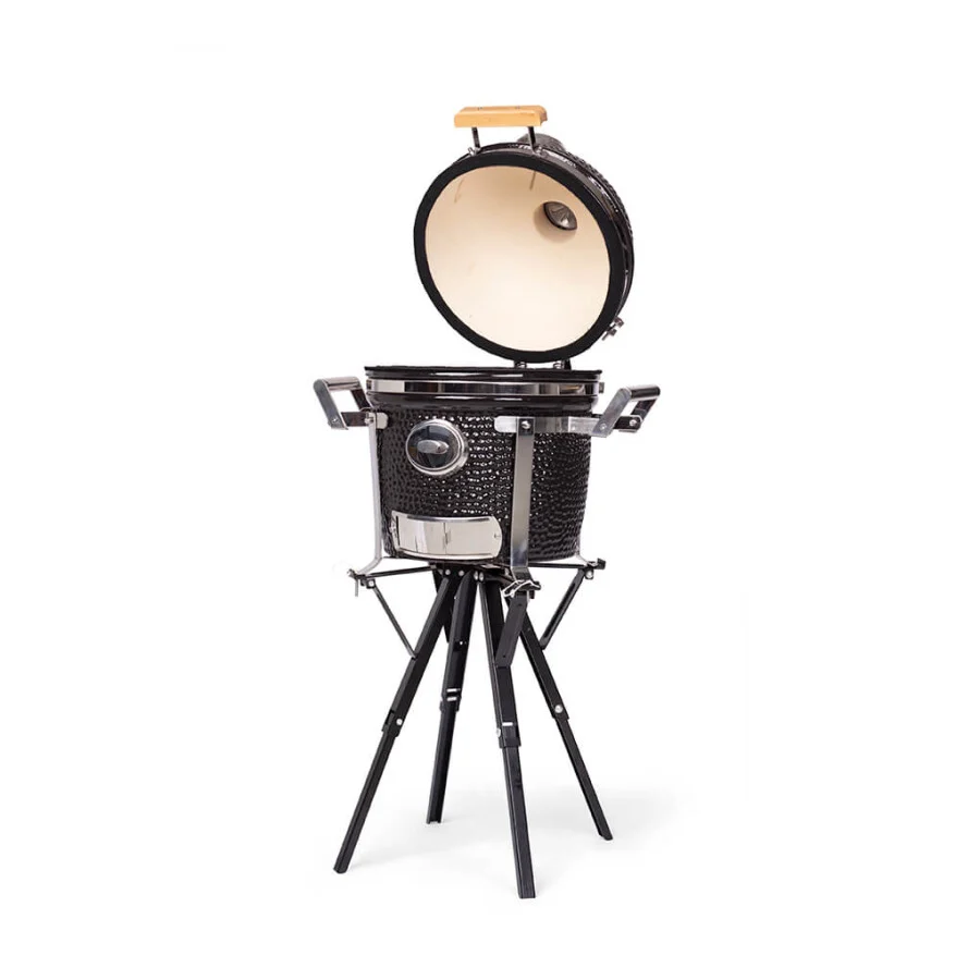 COMPACT YAKINIKU 13 INCH KAMADO GRILL INCL. CAMPING ONDERSTEL